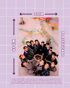 Poster grupal Seventeen 17 is right here - comprar en línea