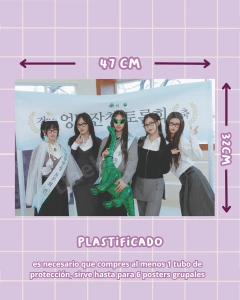 Poster grupal New Jeans Varias - Daebak store - Tienda de Kpop