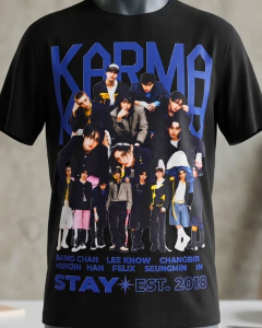 Camisa Stray Kids basica