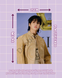 Poster Individual JungKook Golden - comprar en línea