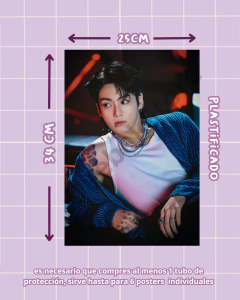 Poster Individual JungKook Golden