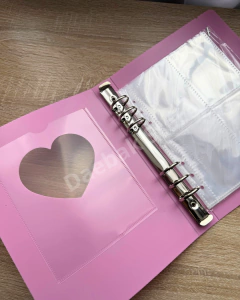 Binder A5 corazón - Daebak store - Tienda de Kpop