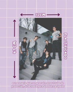 Poster grupal Cortis - Daebak store - Tienda de Kpop