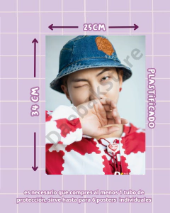 Poster Individual Namjoon Varios en internet