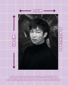 Poster Individual Namjoon Portafolio