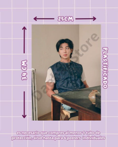 Imagen de Poster Individual Namjoon Indigo