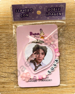 Llavero Suga BTS imagen en internet