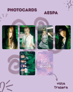 Set de photocards Aespa era Life's too short