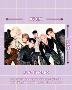 Poster grupal P1harmony DUH! - comprar en línea