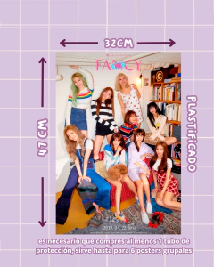 Poster grupal Twice Eras en internet