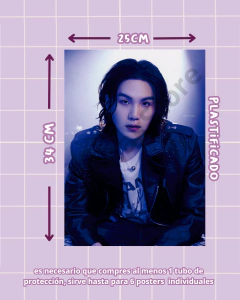 Poster Individual Suga D-Day en internet