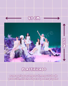 Poster grupal Babymonster en internet