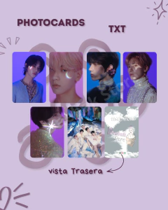 Set de photocards TXT era temptation en internet