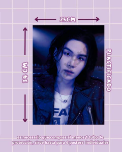 Poster Individual Suga D-Day - comprar en línea