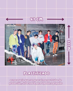 Poster grupal Stray Kids Go Live - comprar en línea