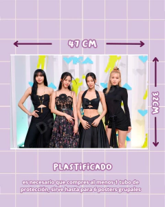 Poster grupal Black Pink Varios en internet