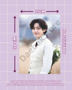 Poster Individual Taehyung Portafolio