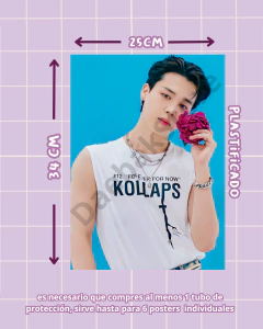 Poster Individual Jimin Varios - Daebak store - Tienda de Kpop