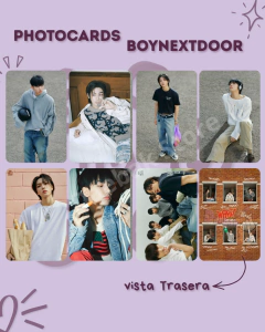 Set de photocards BoyNextDoor era Who! en internet