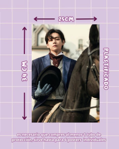 Poster Individual Taehyung Portafolio