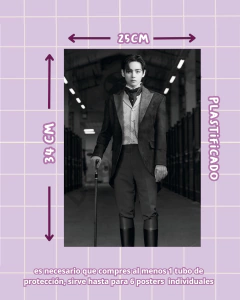 Poster Individual Taehyung Portafolio - comprar en línea