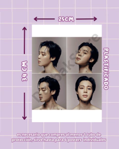 Poster Individual Jimin FACE en internet