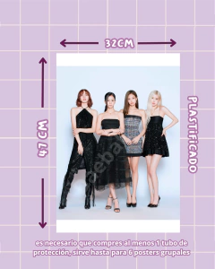 Poster grupal Black Pink Varios - comprar en línea