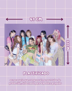 Poster grupal Twice This Is For en internet