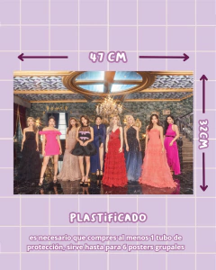 Poster grupal Twice Feel Special en internet