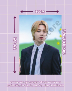 Poster Individual Jimin MUSE en internet