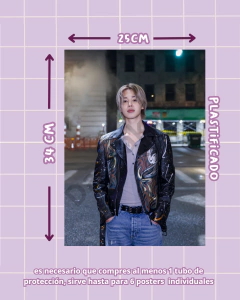 Poster Individual Jimin MUSE - comprar en línea
