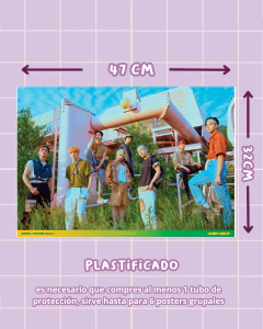 Poster grupal Ateez era Fever, Treasure