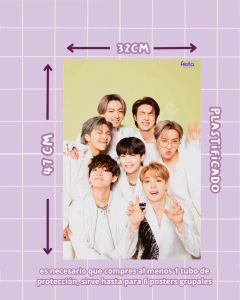 Imagen de Poster grupal BTS FESTA