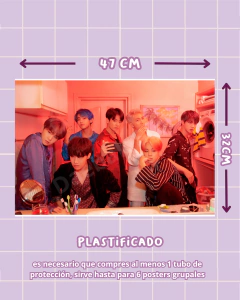 Poster grupal BTS Map Of The Soul