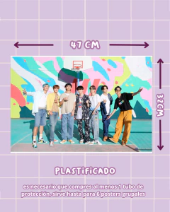 Poster grupal BTS Butter