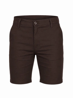 Bermuda Masculina Sarja Acetinada Alfaiataria Chocolate