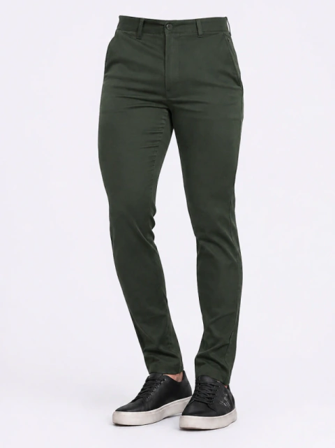 CALÇA ALFAIATARIA SLIM MÔNACO - VERDE
