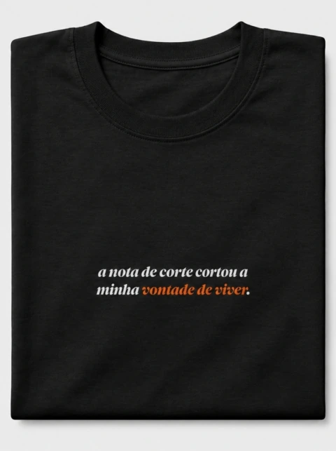 Camiseta Vontade de Viver
