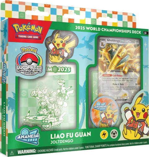 Pokémon 2025 World Championship Deck Ingles en internet