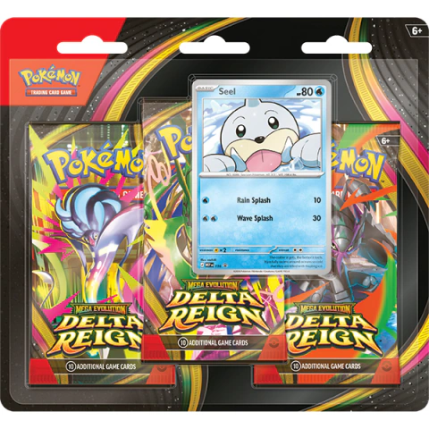 Preventa Pokemon TCG: Mega Evolution 06 Delta Reign- 3-Booster Blister