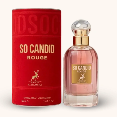Perfume Árabe Maison Alhambra So Candid Rouge EDP 85ML
