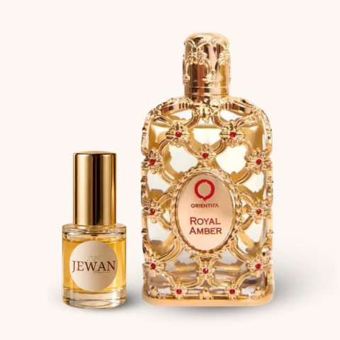 Perfume Árabe Orientica Decant Royal Amber