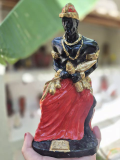 Exu - Imagem em Gesso 20cm