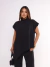 Imagem do Conjunto Feminino Moderno e Elegante com Calça Pantalona e Blusa Assimétrica