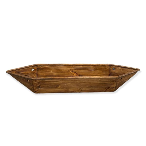 Imagen de Canoa Decorativa de Madera, Disponible en 2 Colores