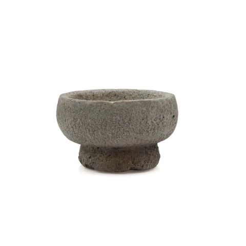 Bowl con Soporte de Resina Simulación Piedra, CH