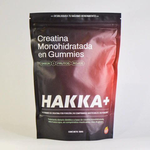 Gomitas de Creatina Monohidratada - Sabor Frutos Rojos