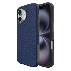 Capa para iPhone 16 Plus Antichoque Azul | Double Case iWill