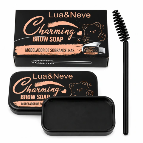 MODELADOR DE SOBRANCELHAS LUA&NEVE CHARMING BROW SOAP 20G