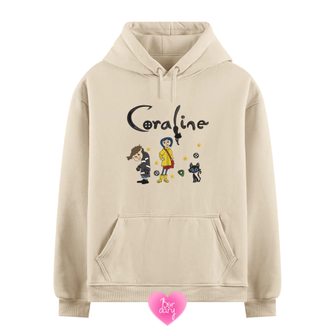 Coraline | Playera o Sudadera Bordada - comprar en línea